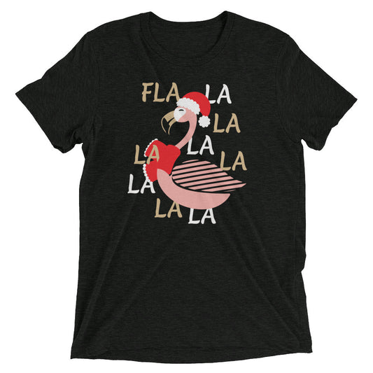 Fla La La Lamingo Men's Tri-Blend Tee