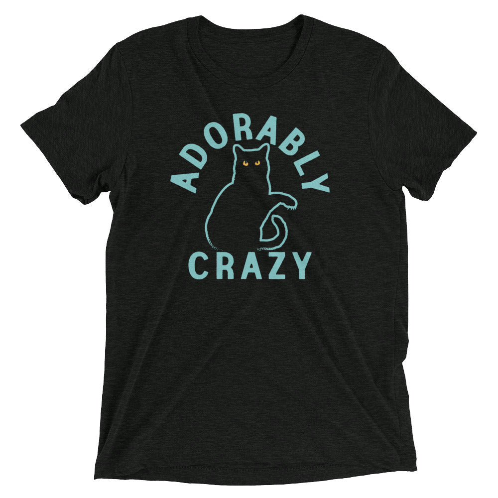 Adorably Crazy Men's Tri-Blend Tee