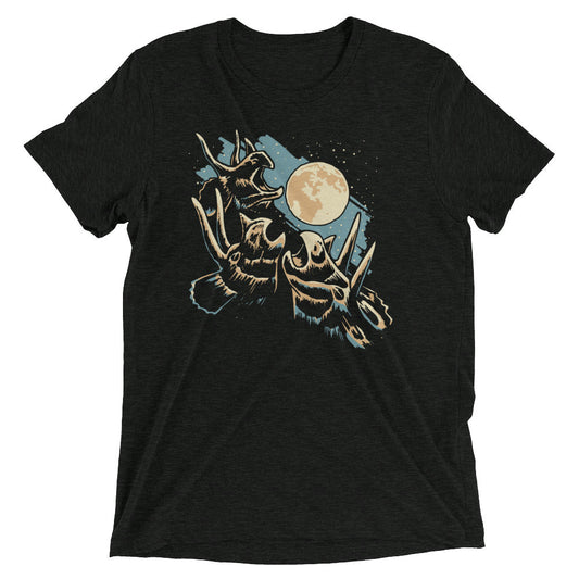 3 Tri Moon Men's Tri-Blend Tee
