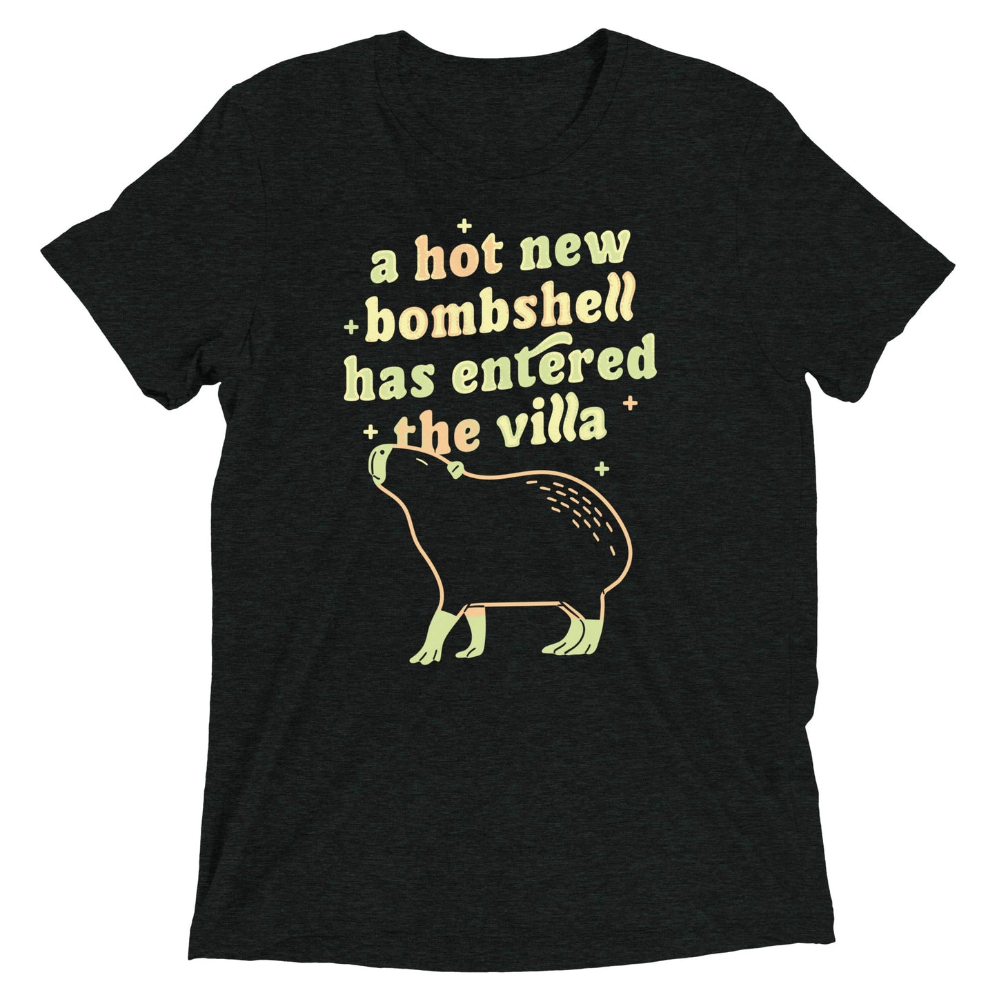 A Hot New Bombshell Has Entered The Villa Men's Tri-Blend Tee