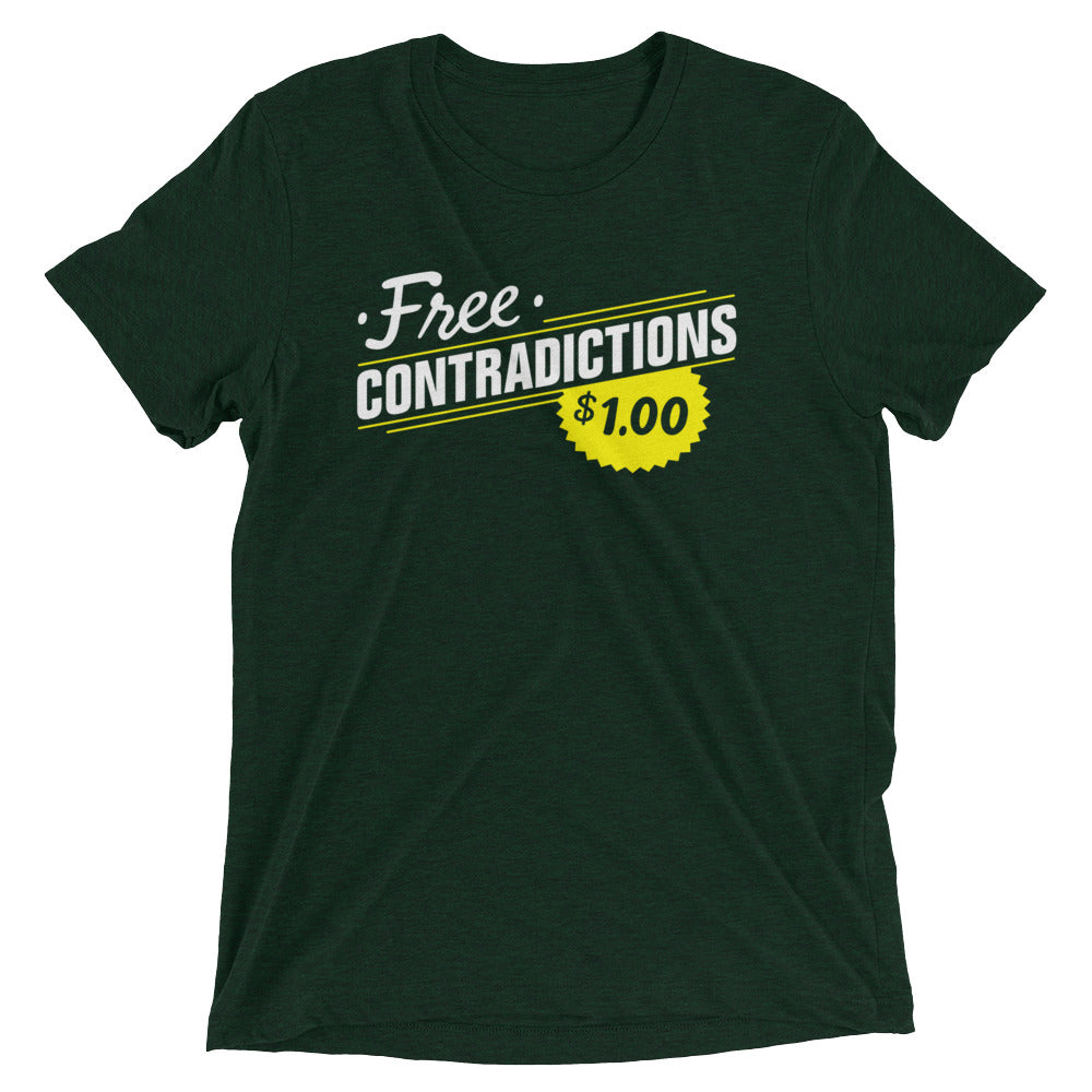 Free Contradictions Men's Tri-Blend Tee