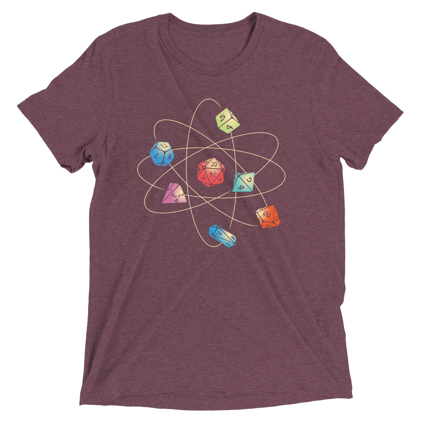 Dice Atom Men's Tri-Blend Tee