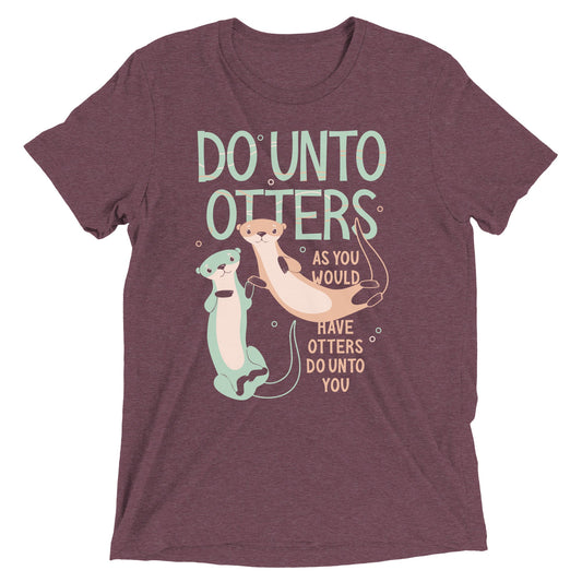 Do Unto Otters Men's Tri-Blend Tee