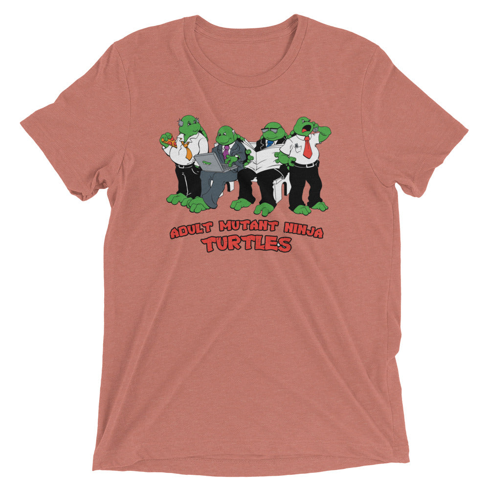 Adult Mutant Ninja Turtles Men's Tri-Blend Tee