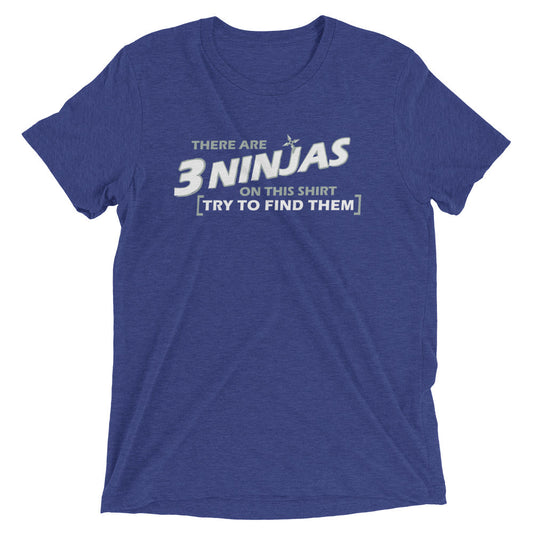 3 Ninjas Men's Tri-Blend Tee