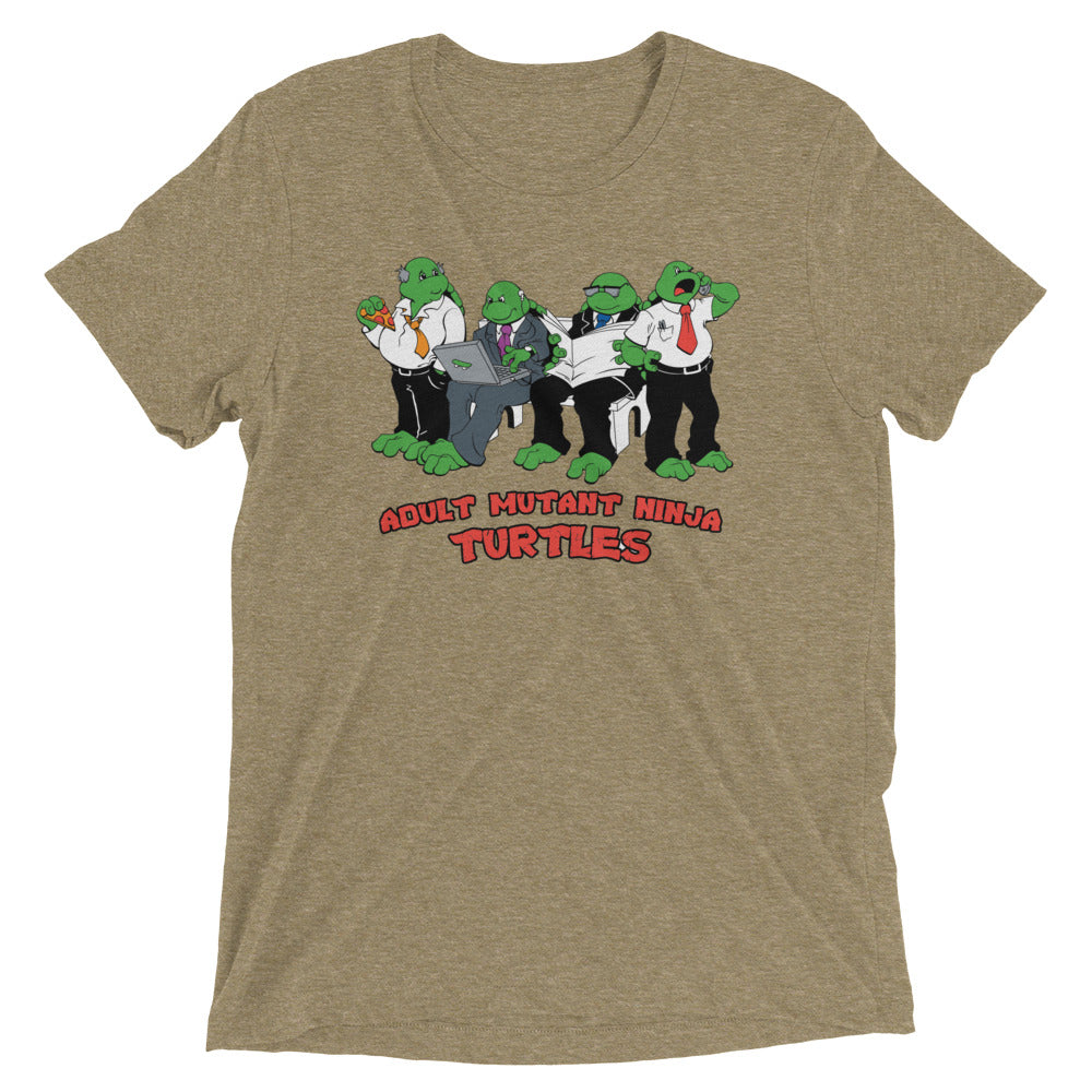 Adult Mutant Ninja Turtles Men's Tri-Blend Tee