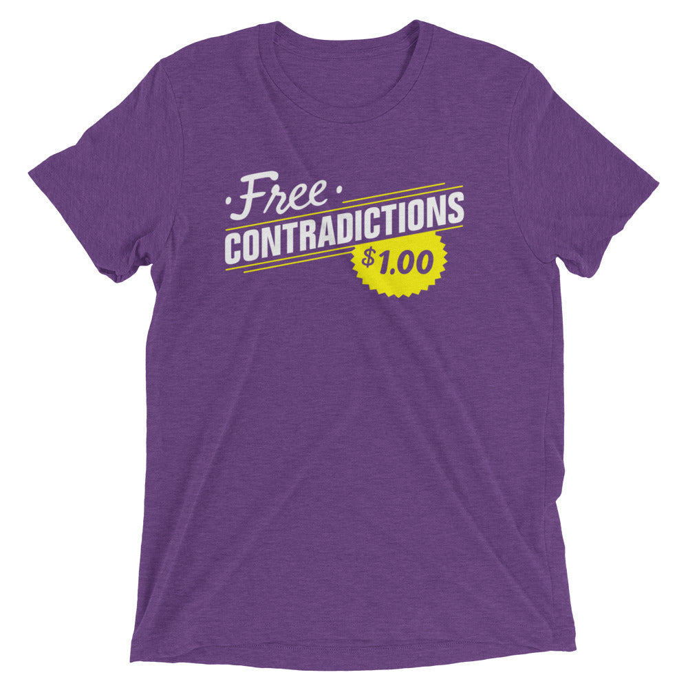 Free Contradictions Men's Tri-Blend Tee