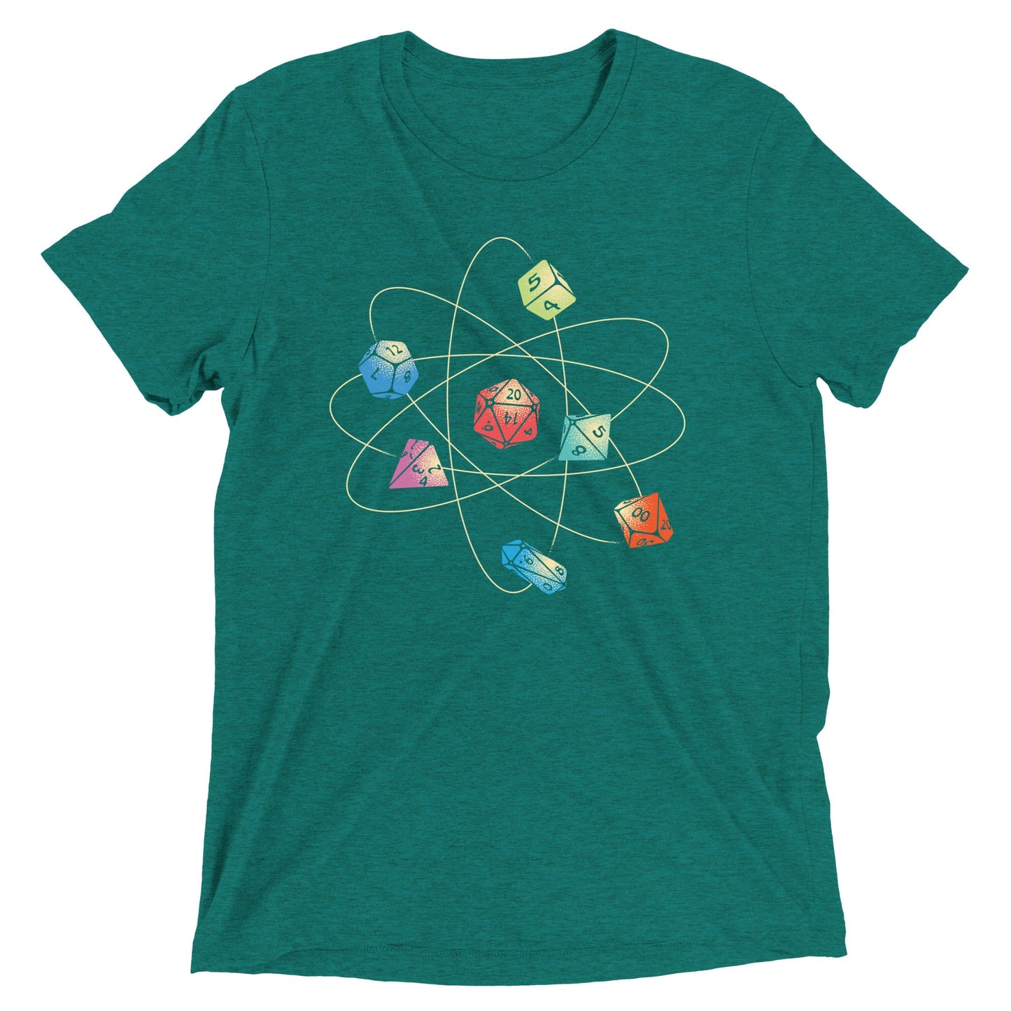 Dice Atom Men's Tri-Blend Tee