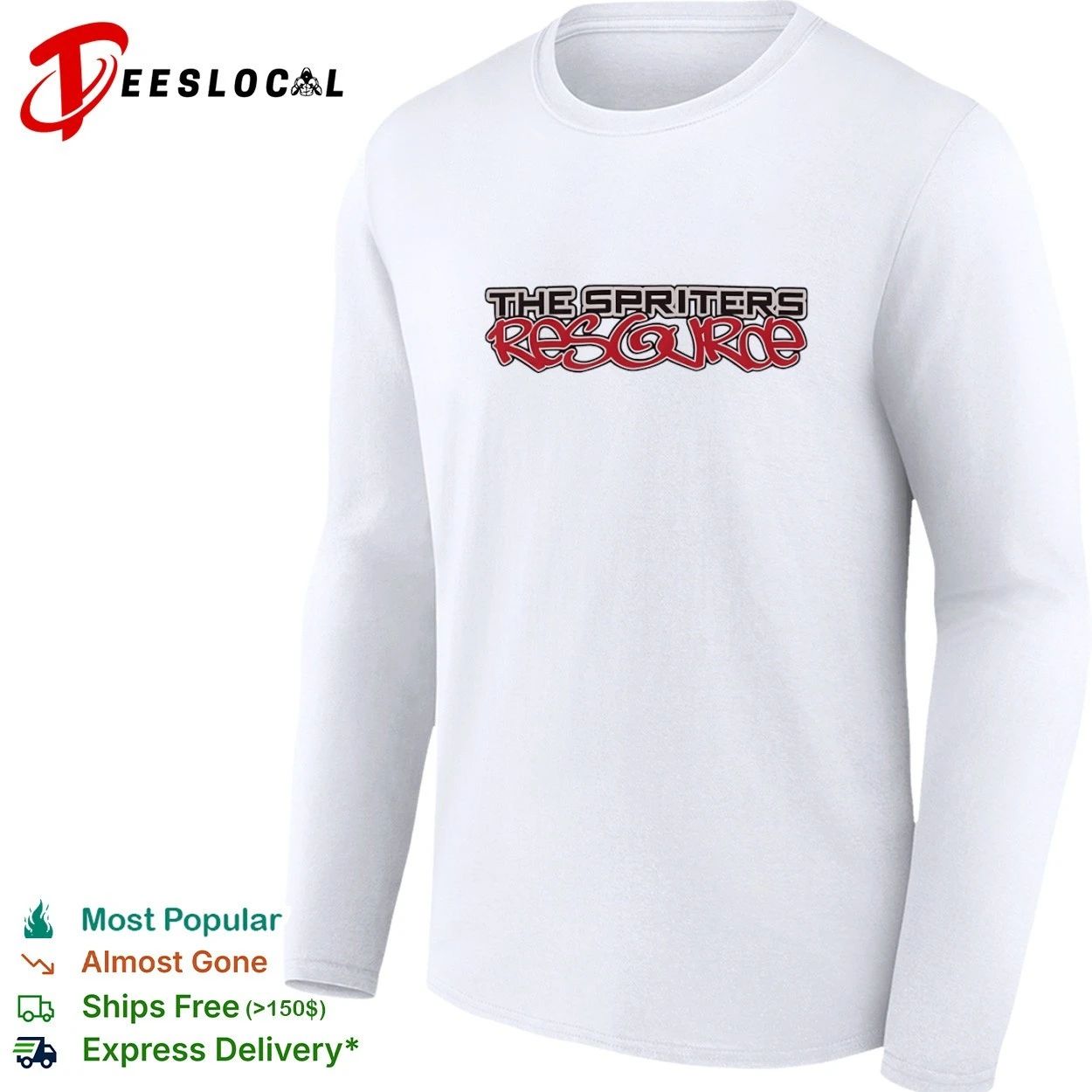 The Spriters Resource gaming sprites pixel art T-shirt