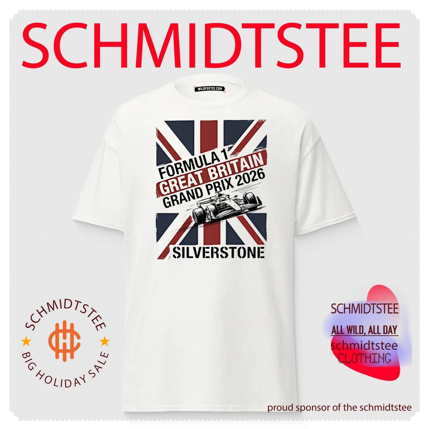 Formula 1 Great Britian Grand Prix 2026 Silverstone graphic shirt
