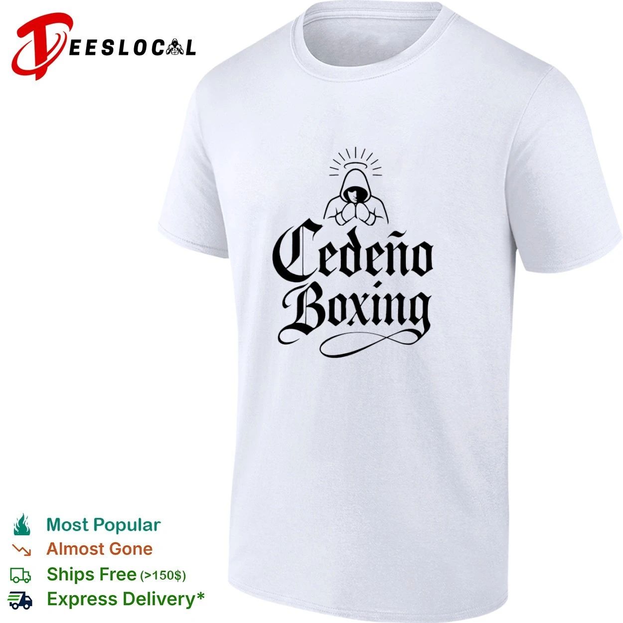 Cedeño Boxing boxer fight training combat sports T-shirt
