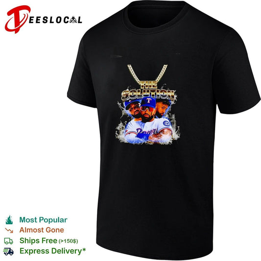 Ezequiel Duran The Solution Texas Rangers T-shirt