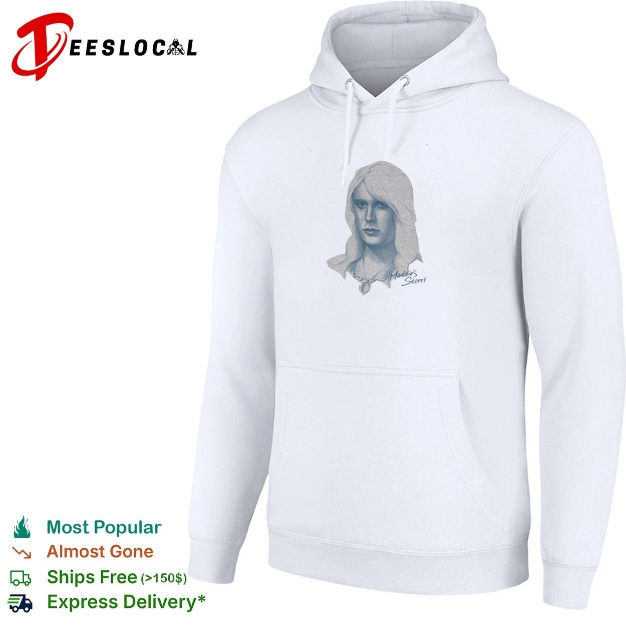 Maddie’s Secret Maddie Portrait Sketch T-shirt