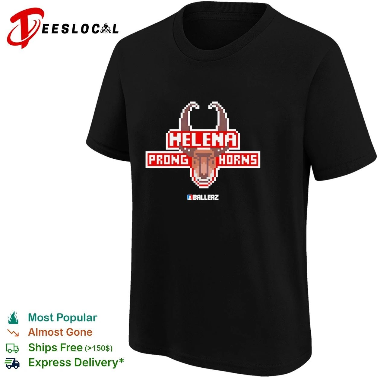 Helena Prong Horns Ballerz Pronghorns T-shirt