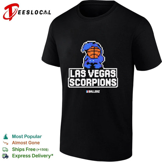 Las Vegas Scorpions Ballerz basketball T-shirt