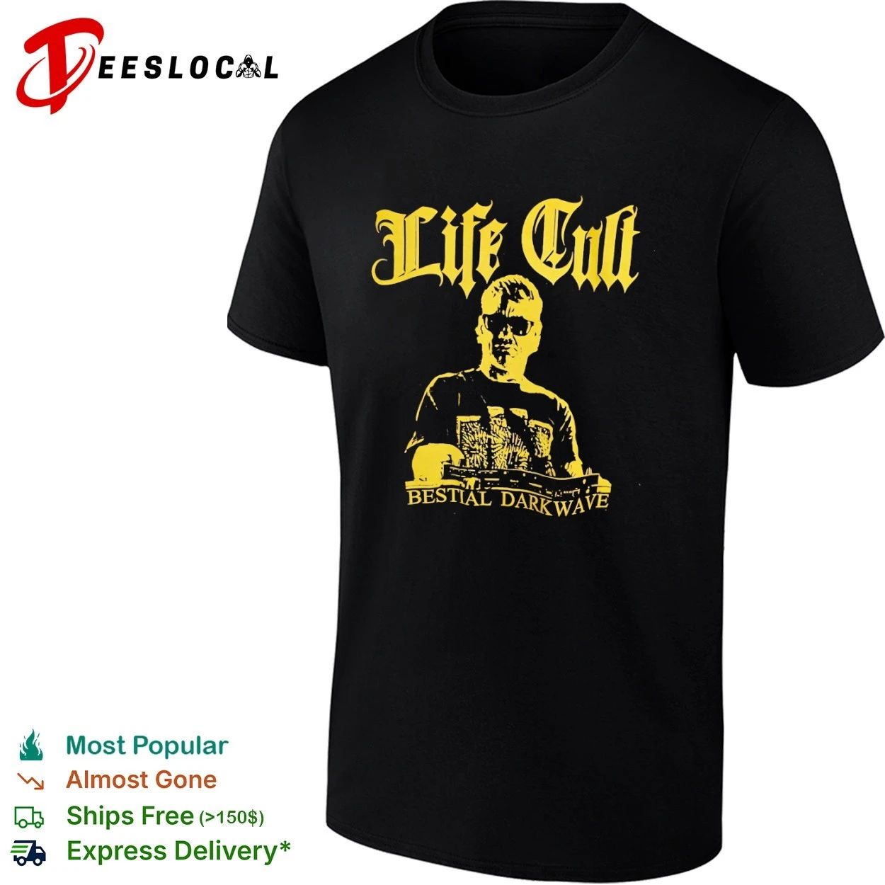Life Cult Bestial Darkwave industrial T-shirt