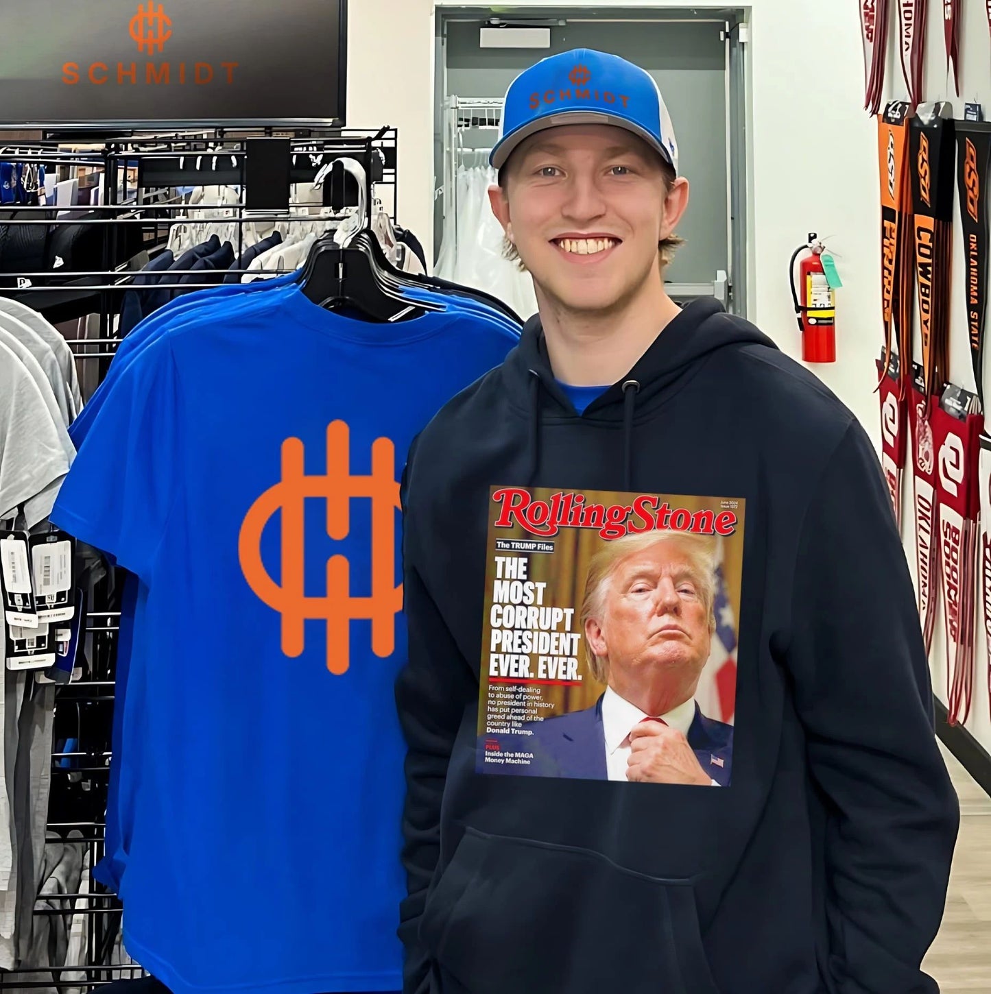 Rolling Stone the Trump Files the most corrupt president ever shirt