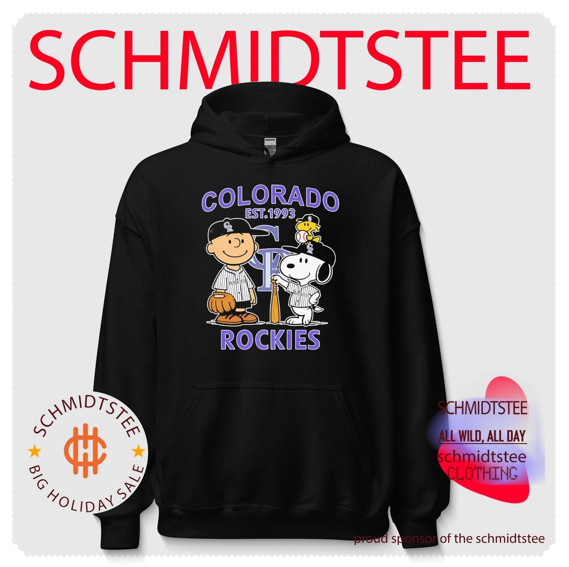 Peanuts x Colorado Rockies est 1993 shirt