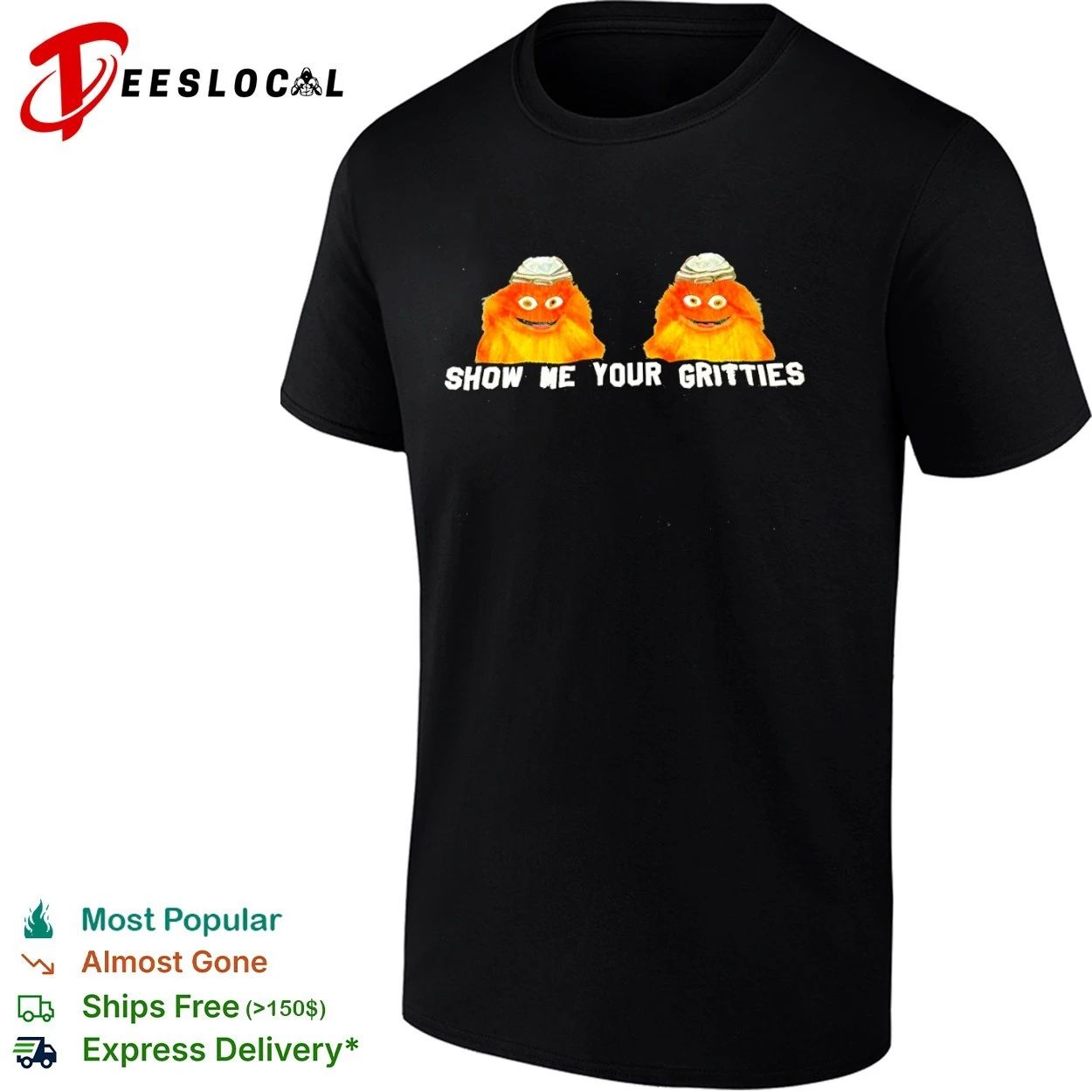 Show Me Your Gritties Philadelphia Flyers T-shirt