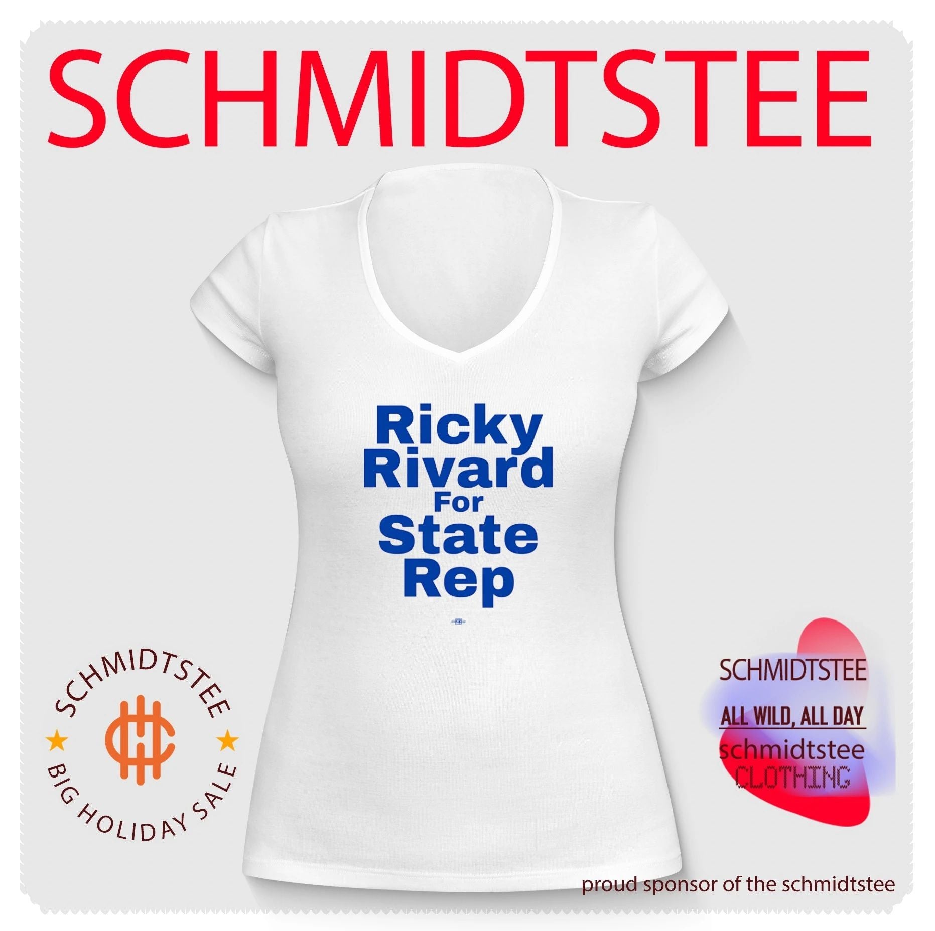 Ricky Rivard for State Rep Election Campaign shirt