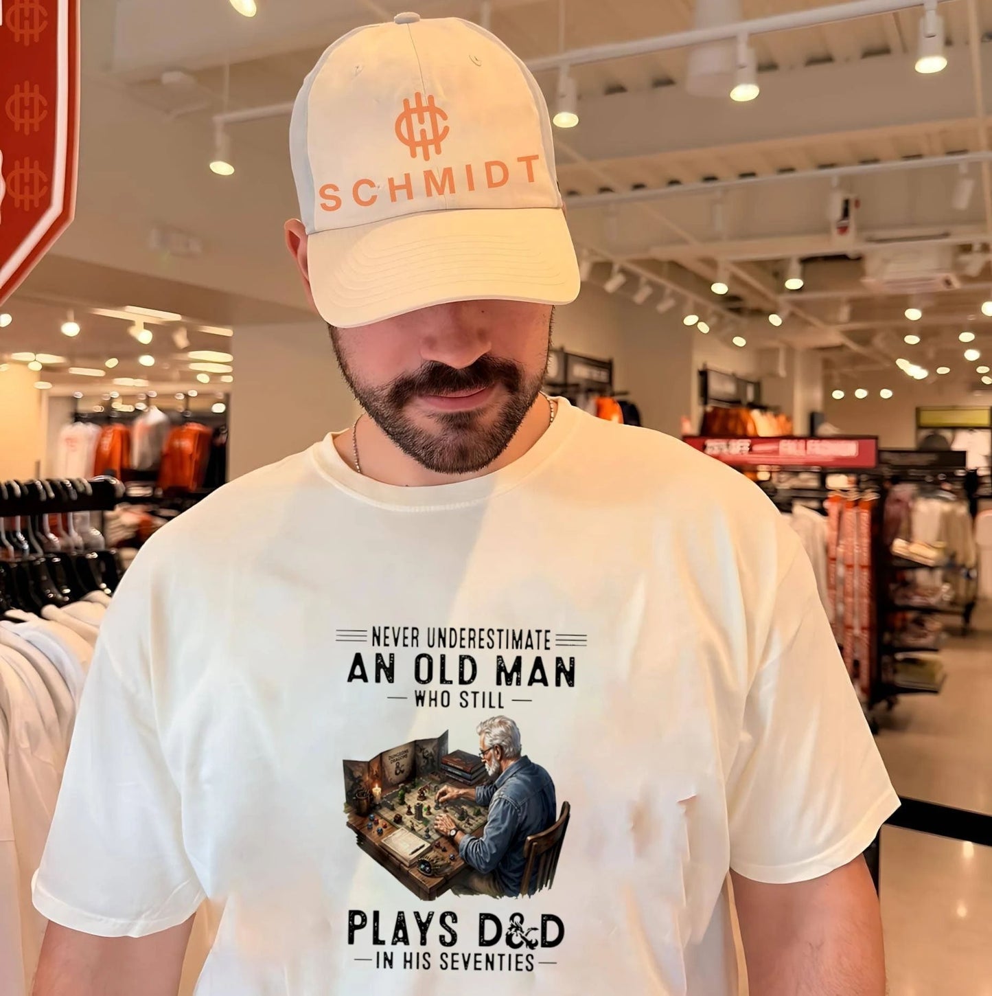 Never Underestimate An Old Man Who Still Play Dd In His Seventies Shirt