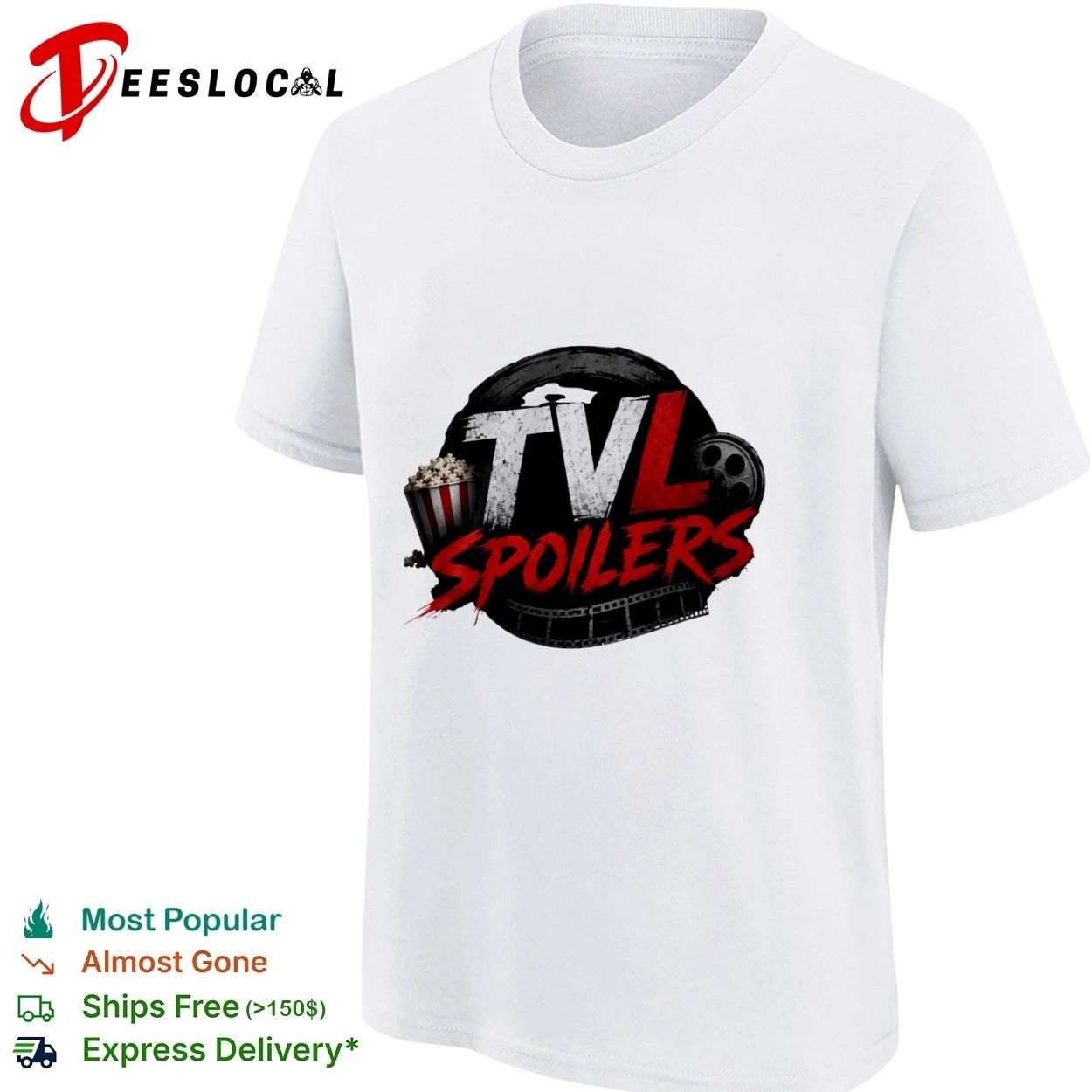 TVL Spoilers Movie Spoiler Lover Cinema T-shirt