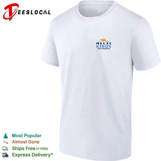 Melat Kiros for Congress campaign election T-shirt