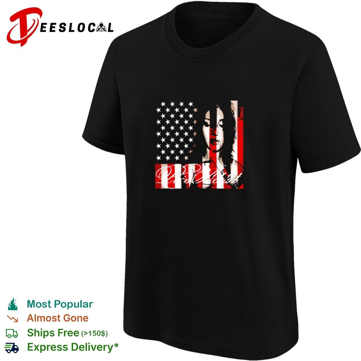 Phenomenal Woman Empowered American Feminist Patriot T-shirt