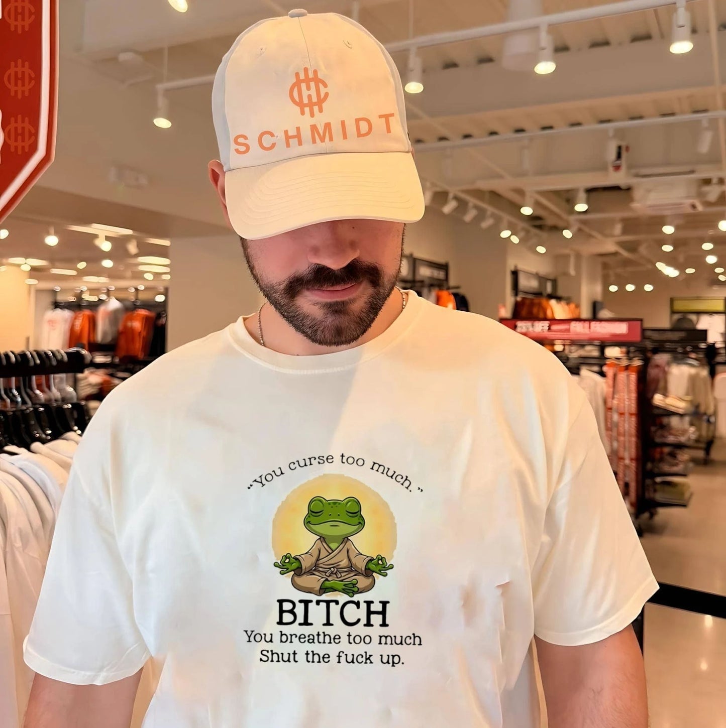 You Curse Too Much Bitch You Breathe Too Much Shut the Fuck Up shirt