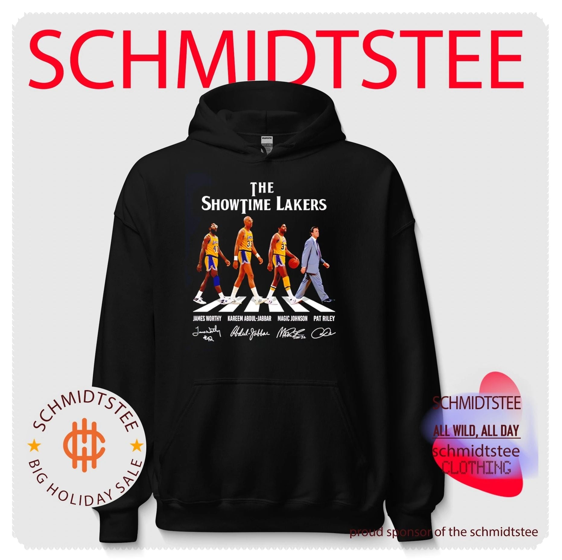 Los Angeles Lakers the Showtime Lakers Abbey Road signature shirt