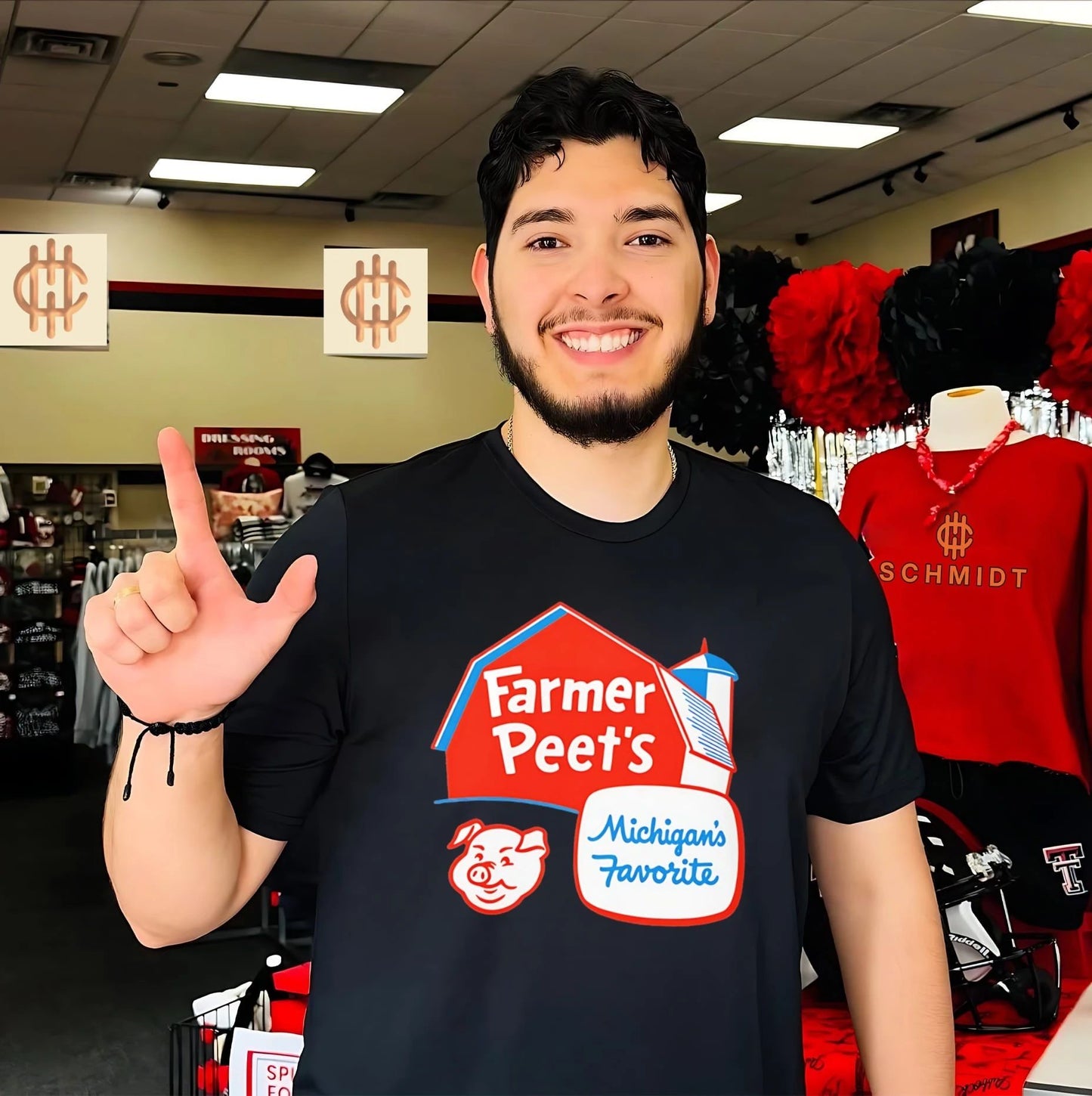 Farmer Peet’s logo Michigan’s favorite retro shirt