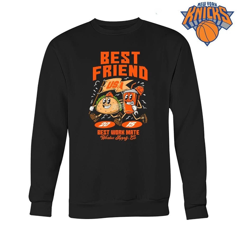 Friend USA Best Work Mate Worker Supply Co Taco Soda Cartoon Retro Shirt