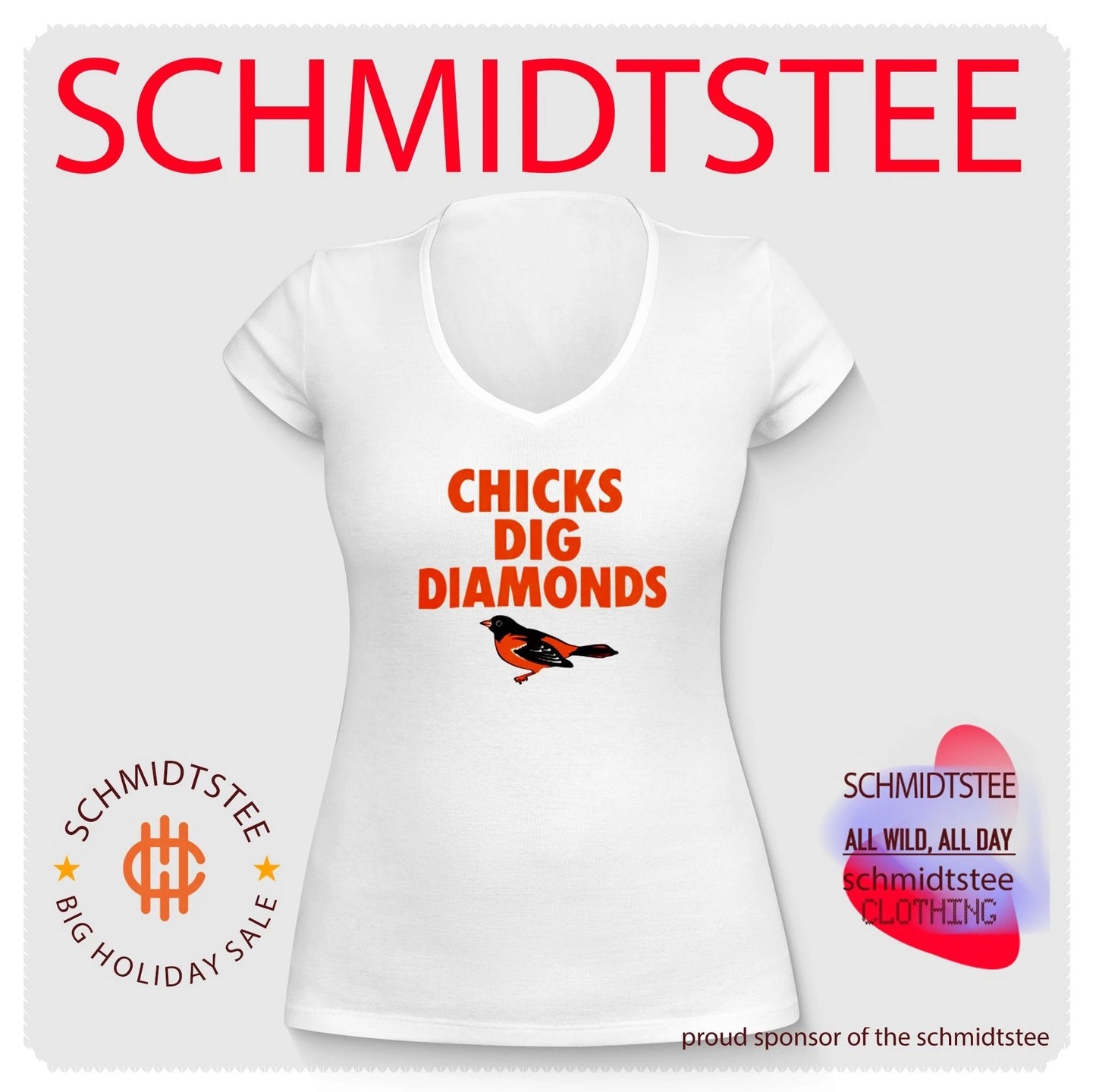 Baltimore Orioles Chicks Dig Diamonds MLB shirt