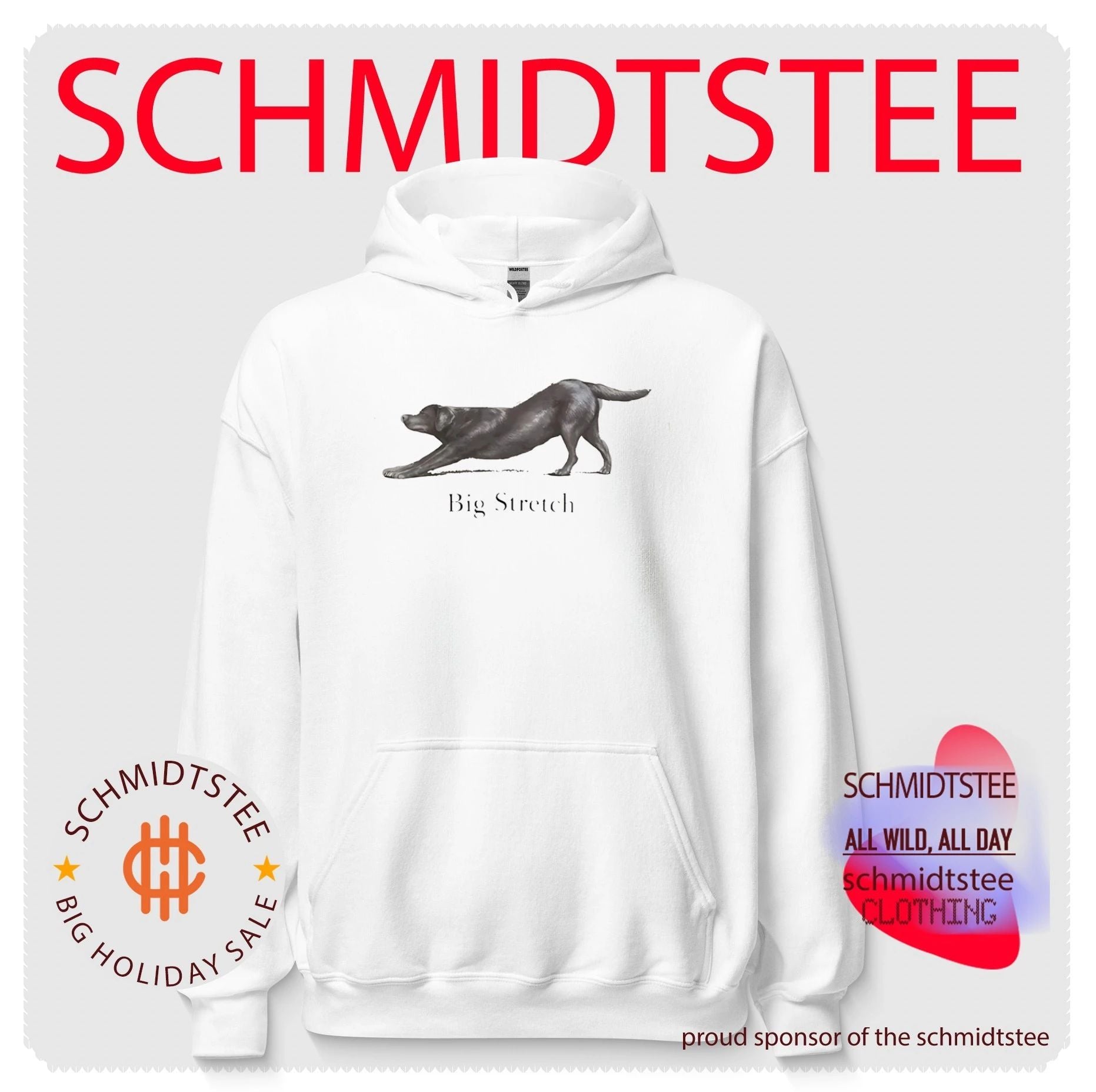 Big Stretch Chocolate Labrador Retriever shirt