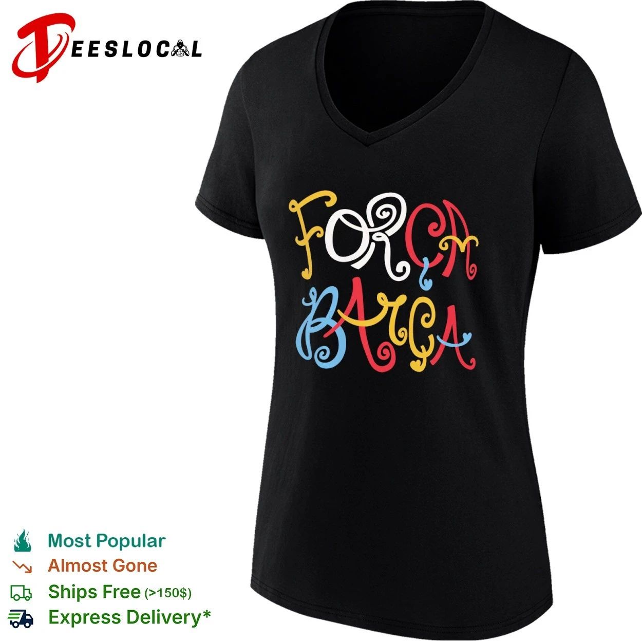 Olivia Rodrigo Forca Barca FC Barcelona T-shirt