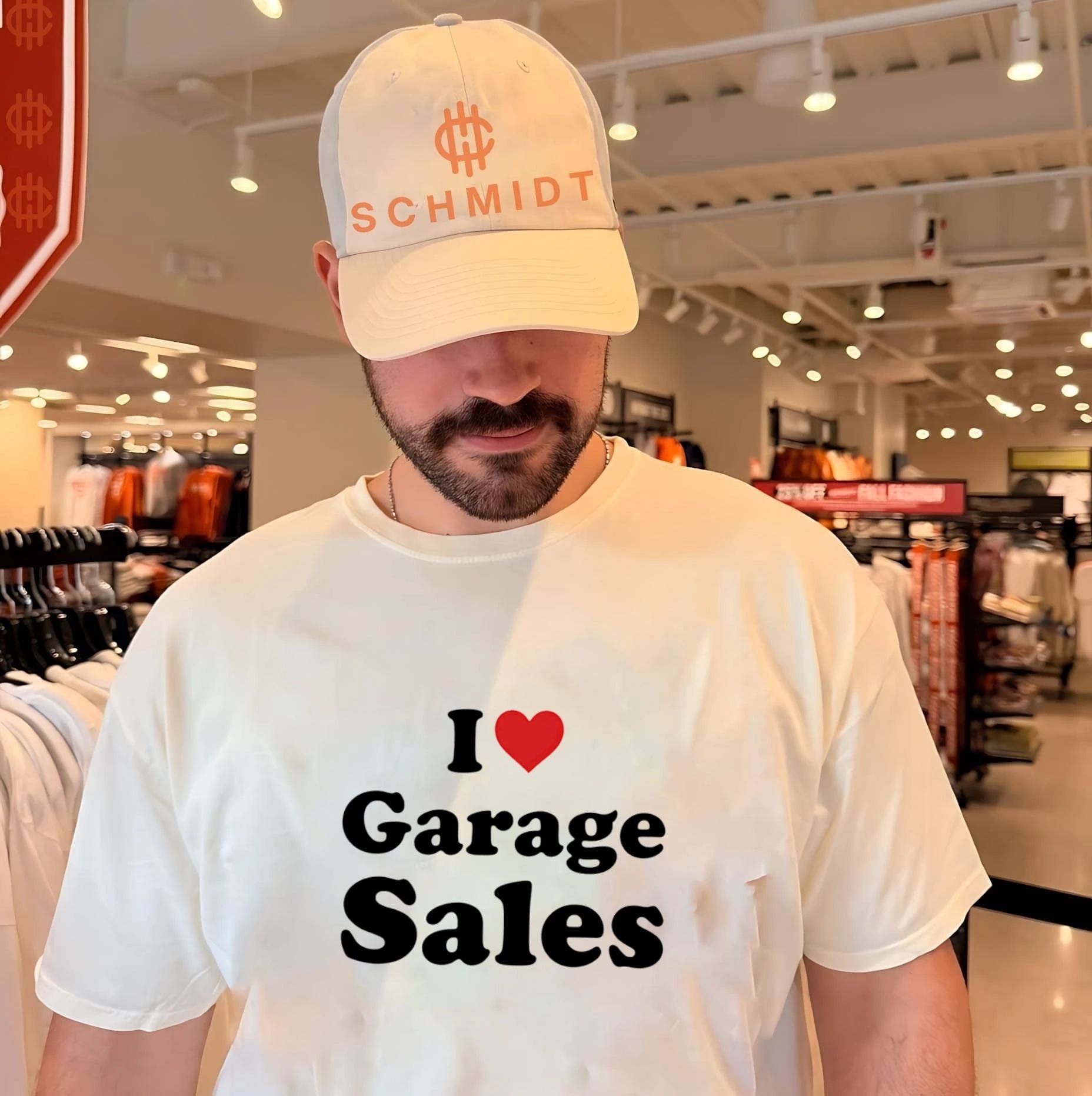 I Love Garage Sales thrifting bargain hunting shirt