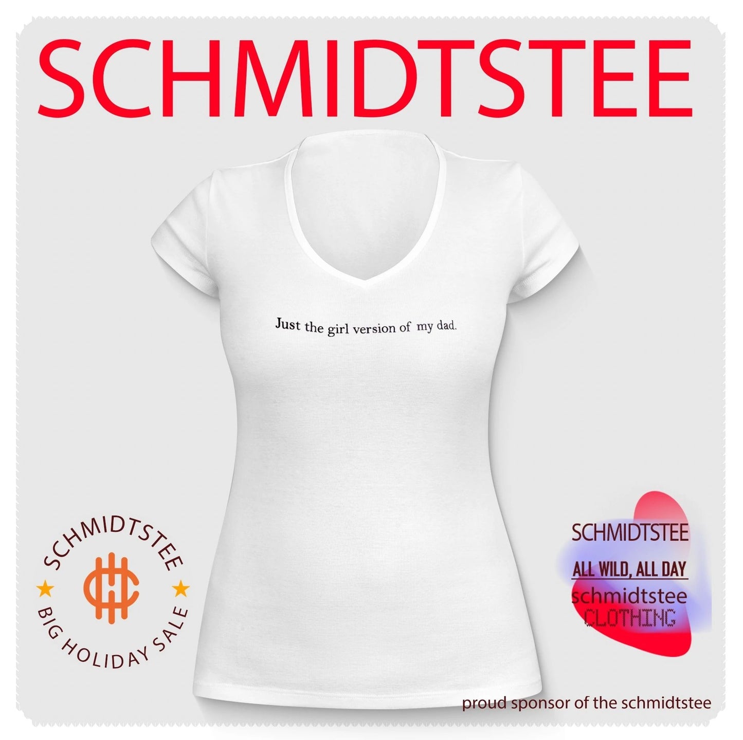 Just the girl version of my dad shirt