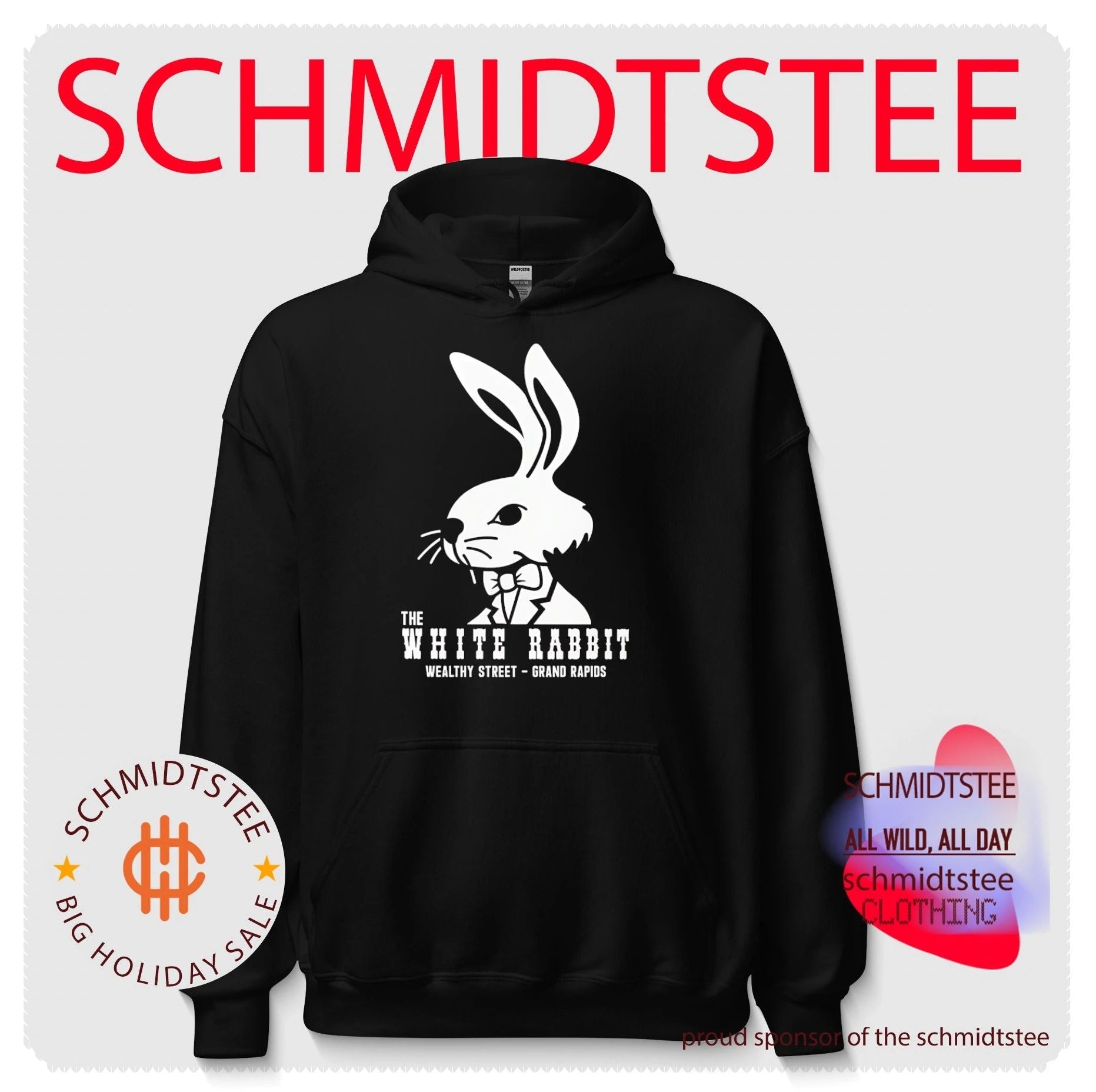 The White Rabbit wealthy street grand rapids shirt
