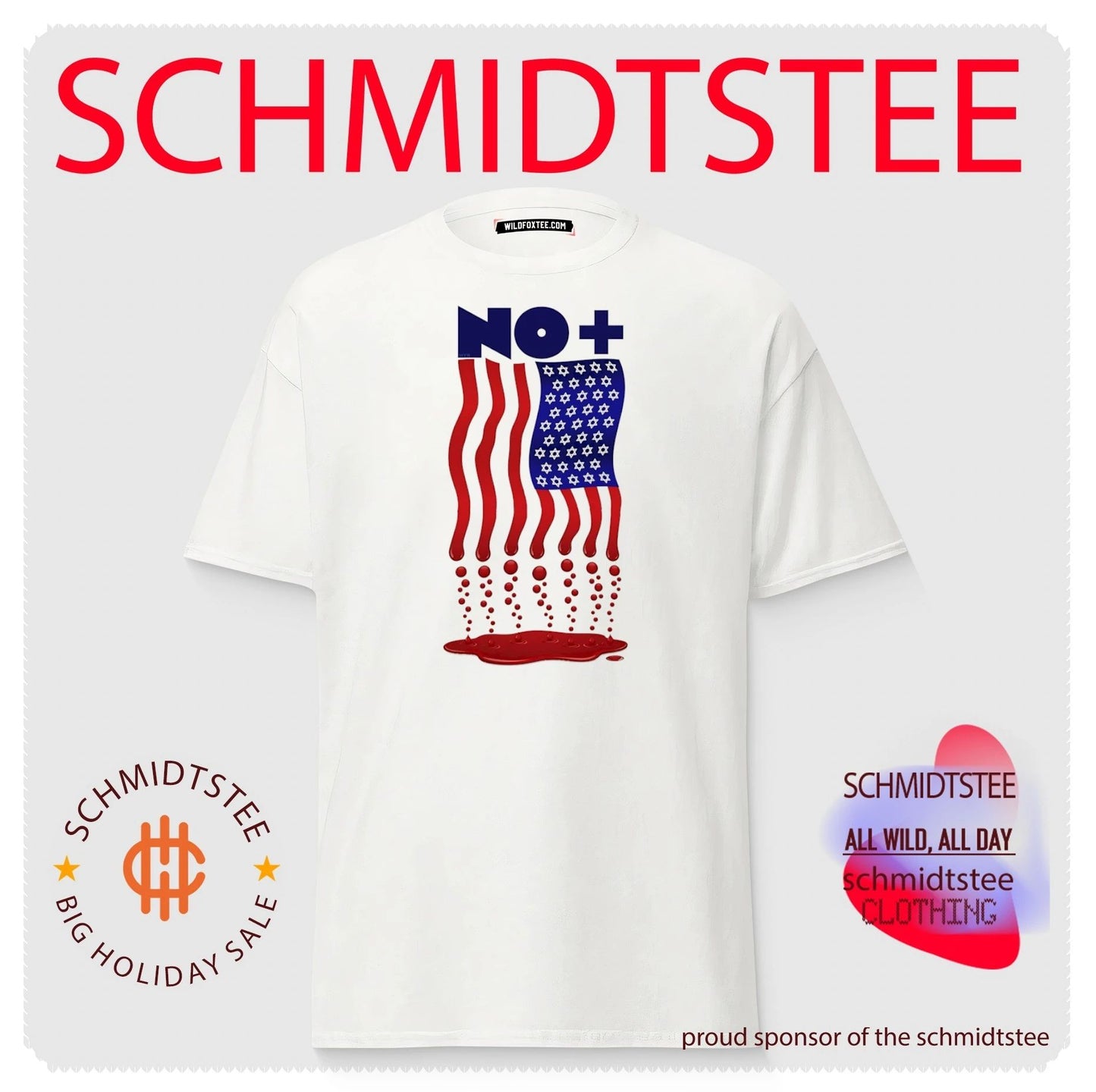 American the melting Nation USA flag shirt