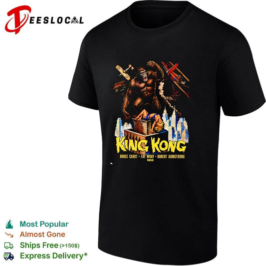 King Kong Bruce Cabot Fay Wray Robert Armstrong 1933 T-shirt