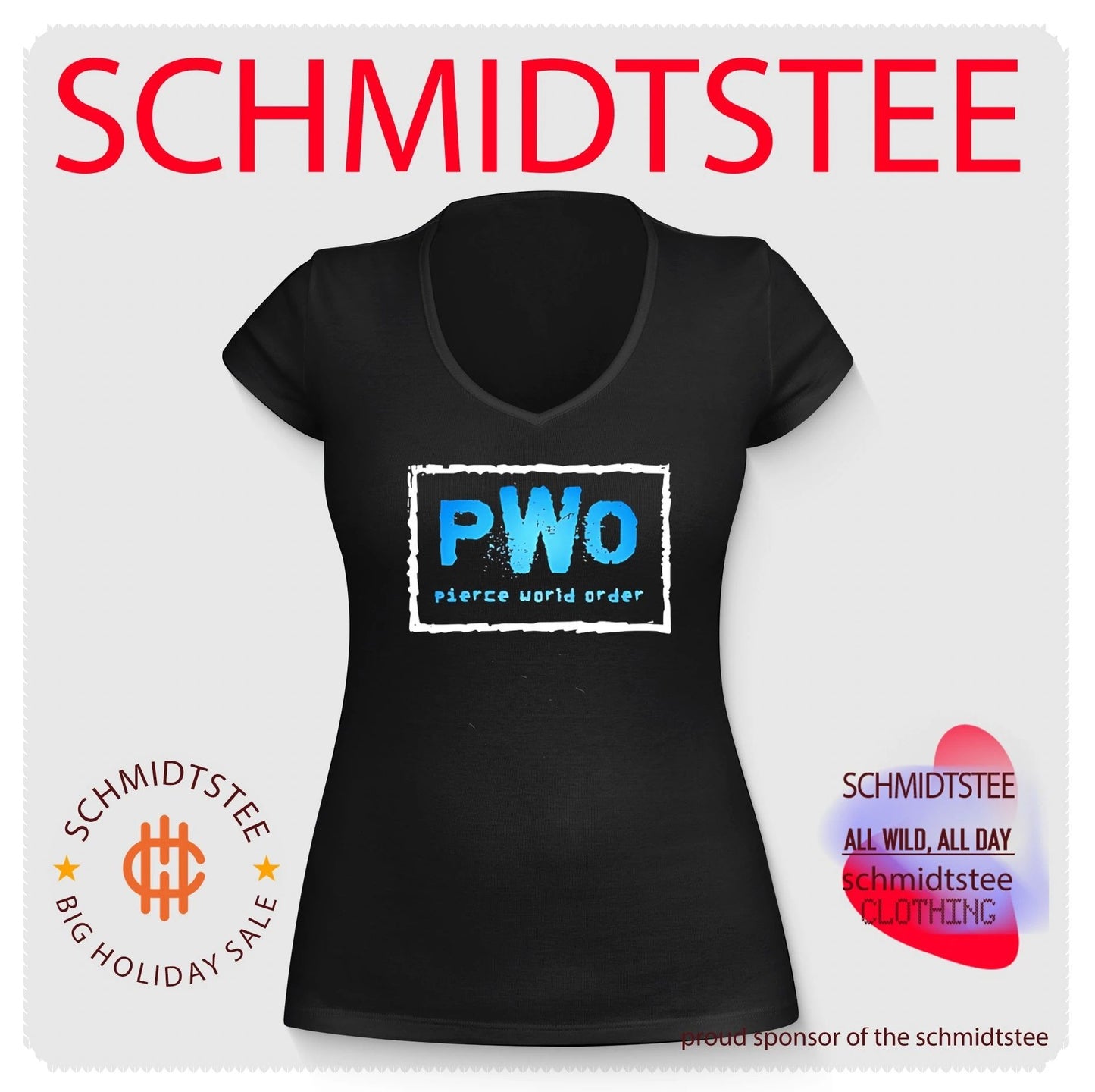 Johnny Pierce PWO Pierce World Order shirt