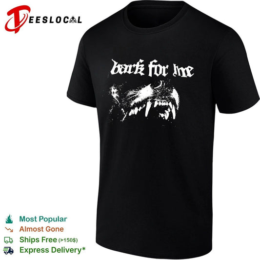 Bark for Me dog wolf gothic aesthetic T-shirt