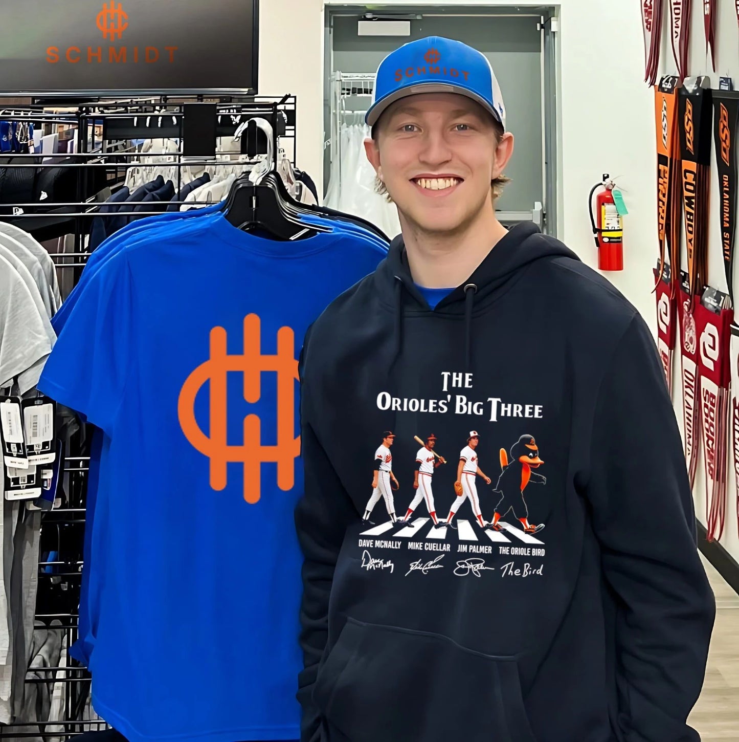 Baltimore Orioles The Orioles’ Big Three Abbey Road signature shirt