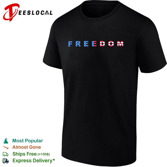 Freedom 250th Anniversary USA Patriotic T-shirt