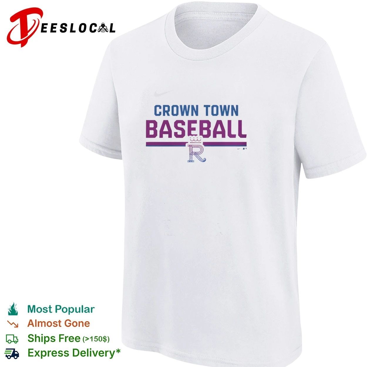 Crown Town Baseball Kansas City Royals T-shirt