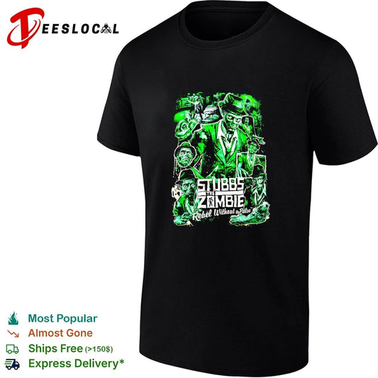 Stubbs the Zombie in Rebel Without a Pulse T-shirt