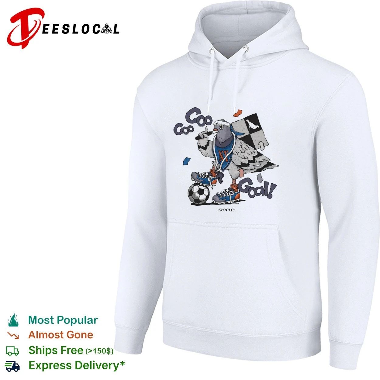 Staple Goo Goo Goal World Cup Pigeon soccer T-shirt