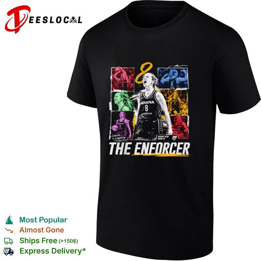 Sophie Cunningham Indiana Fever The Enforcer Leave a Legacy T-shirt