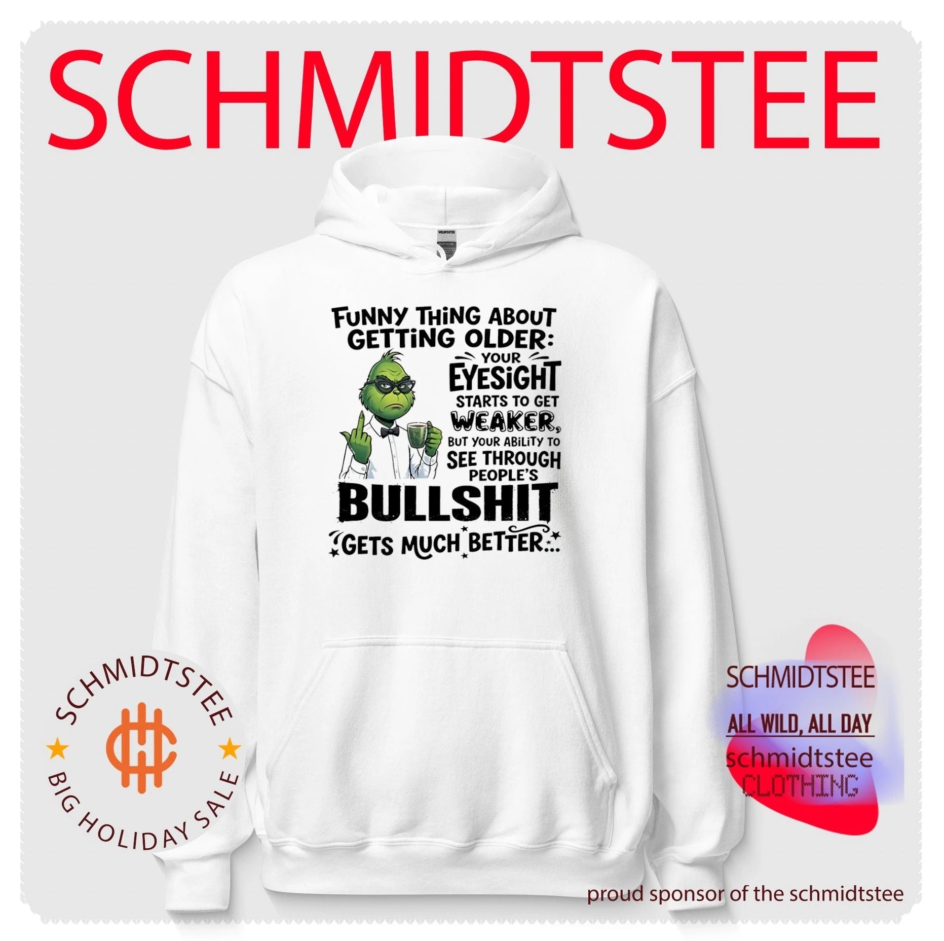 Grinch funny thing about getting older your eyesight starts to get weaker shirt