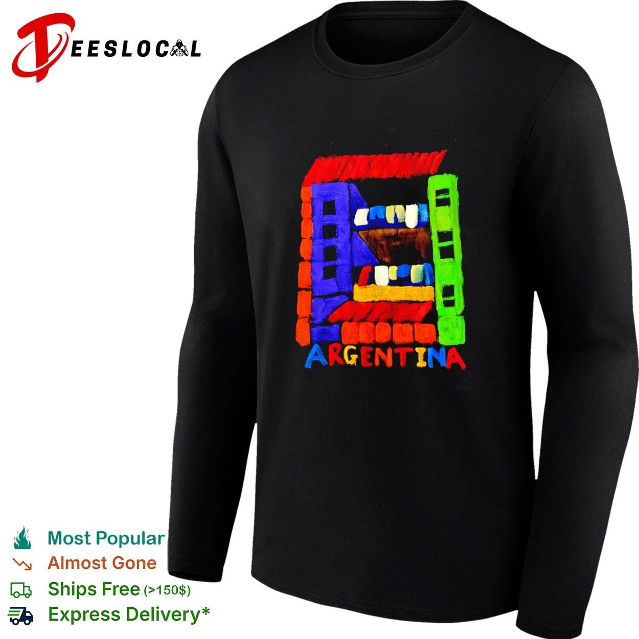 Argentina Abstract Art South America Travel T-shirt